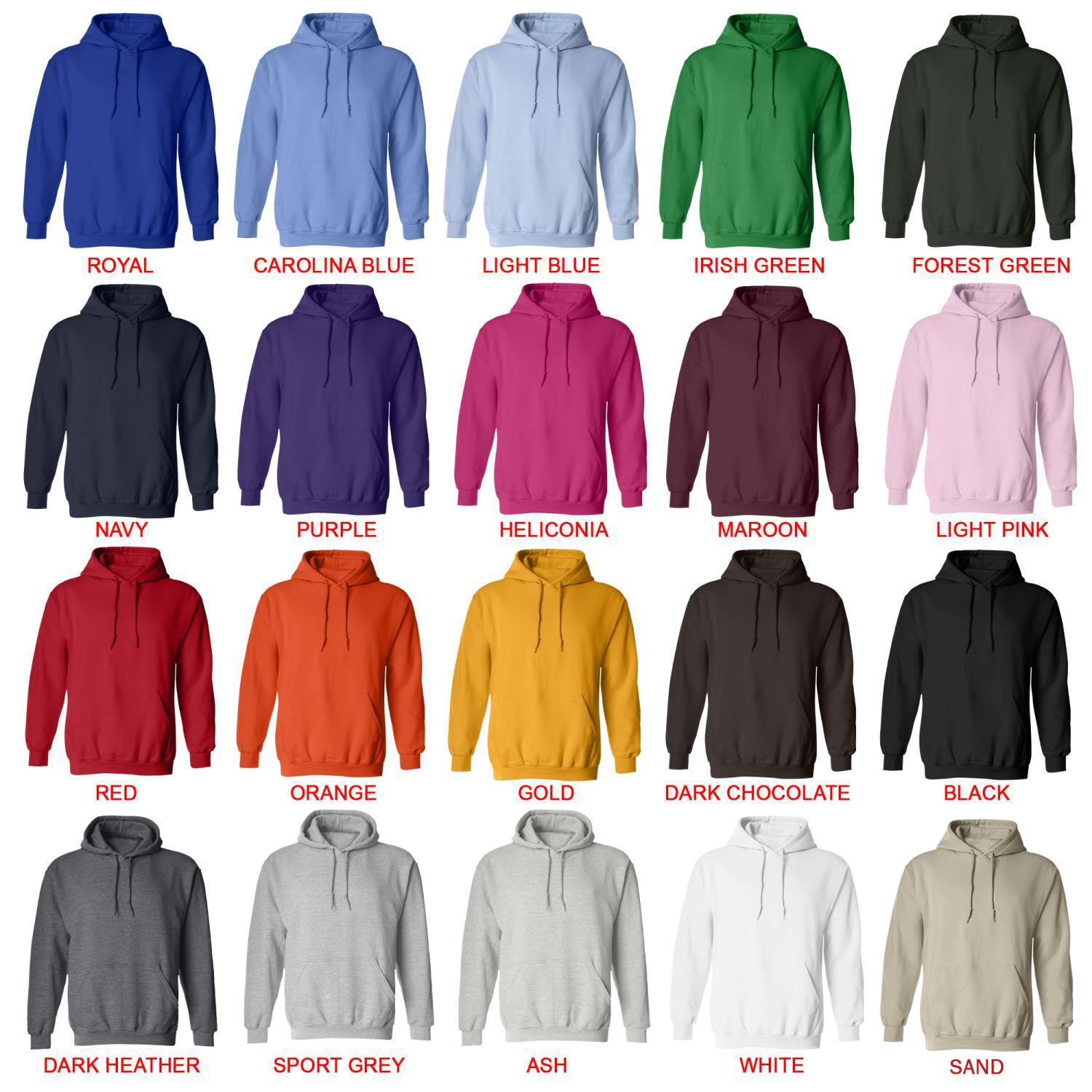 hoodie color chart - EXO UK Shop