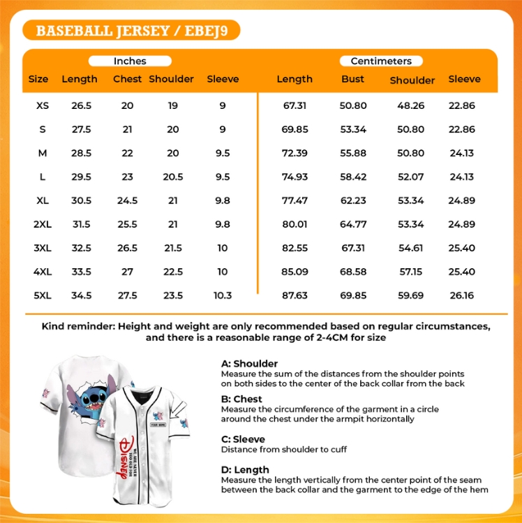 3D Baseball Jersey - EXO UK Shop