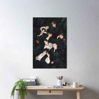 Alternative view of Exo Cream Soda Ot9 Kpop Boy Group Poster Poster