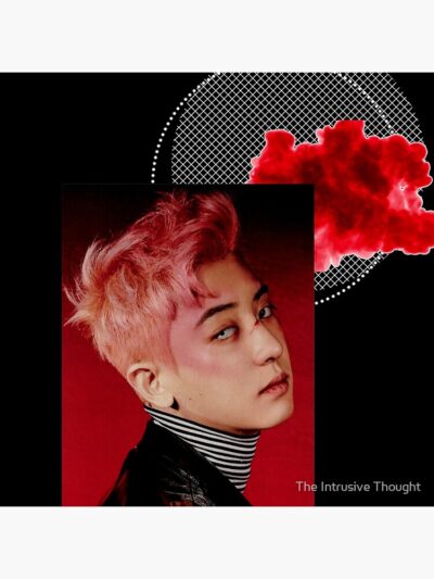 Alternative view of Chanyeol Exo Obsession Throw Pillow