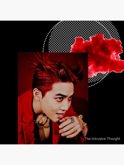 Alternative view of Suho Exo Obsession Throw Pillow