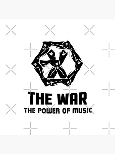 Alternative view of Exo The War The Power Of Music Throw Pillow