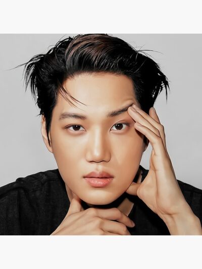 Alternative view of Kai Exo Throw Pillow