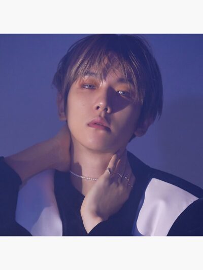 Alternative view of Exo Love Shot Baekhyun Throw Pillow