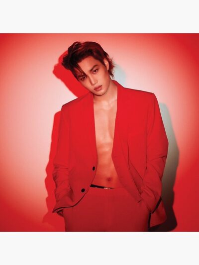 Alternative view of Exo Love Shot Kai Throw Pillow