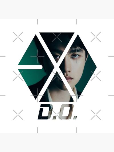 Alternative view of D O Exo Overlay Throw Pillow