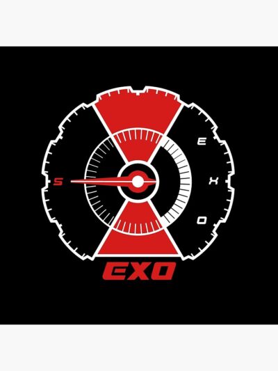 Alternative view of Exo Tempo Logo Throw Pillow