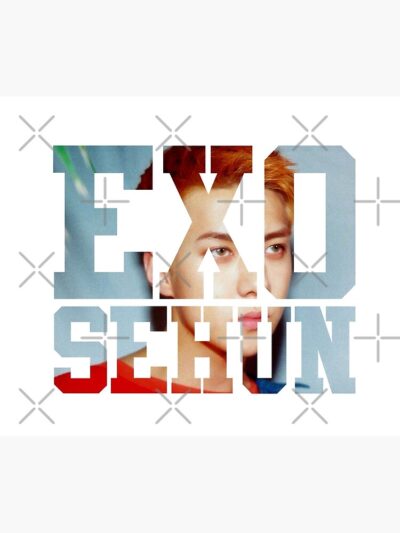 Alternative view of Exo Sehun The War Ko Ko Bop 02 Tapestry