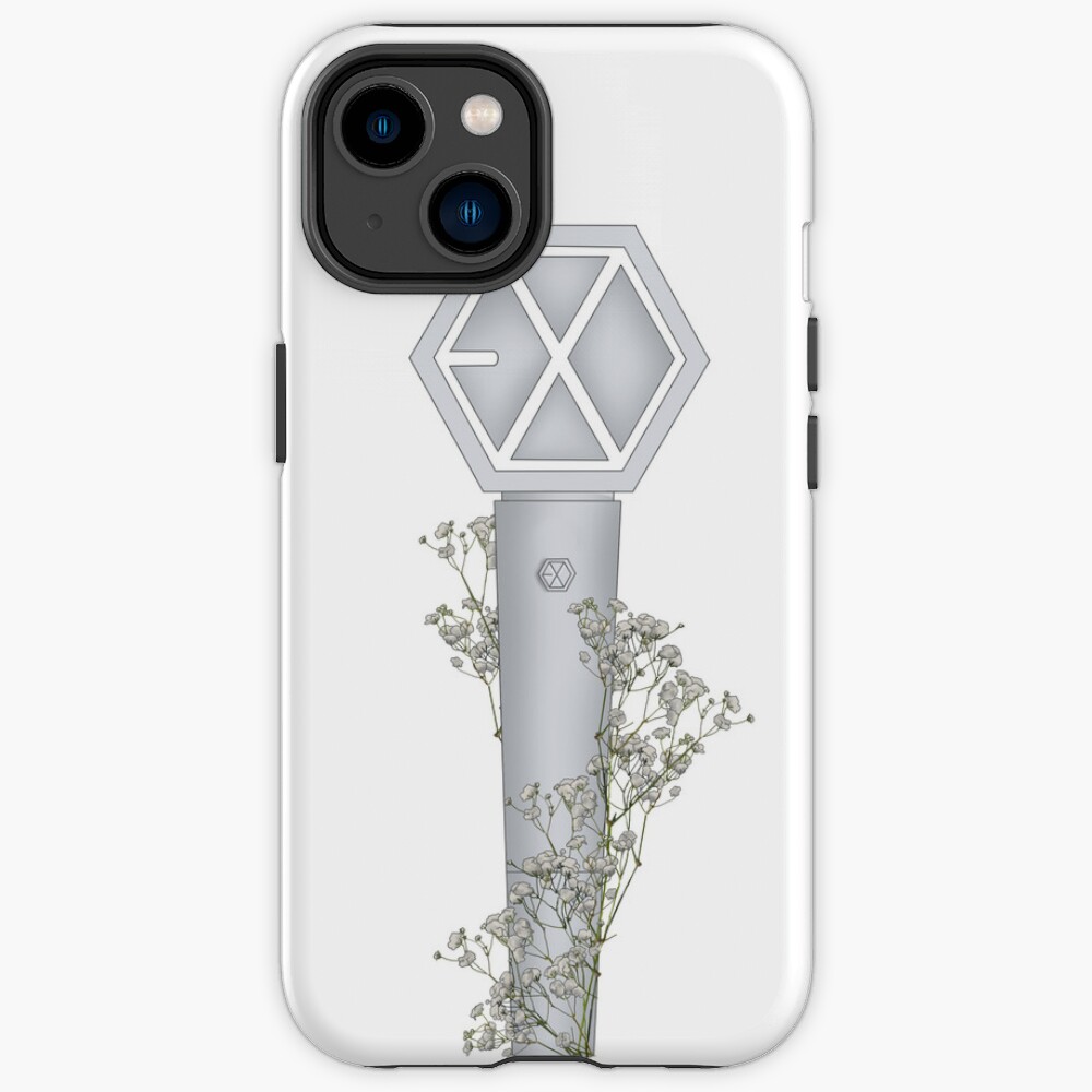 Exo Floral Lightstick Kpop Iphone Case