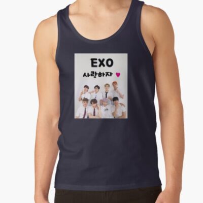 Alternative view of Exo Let's Love Tank Top