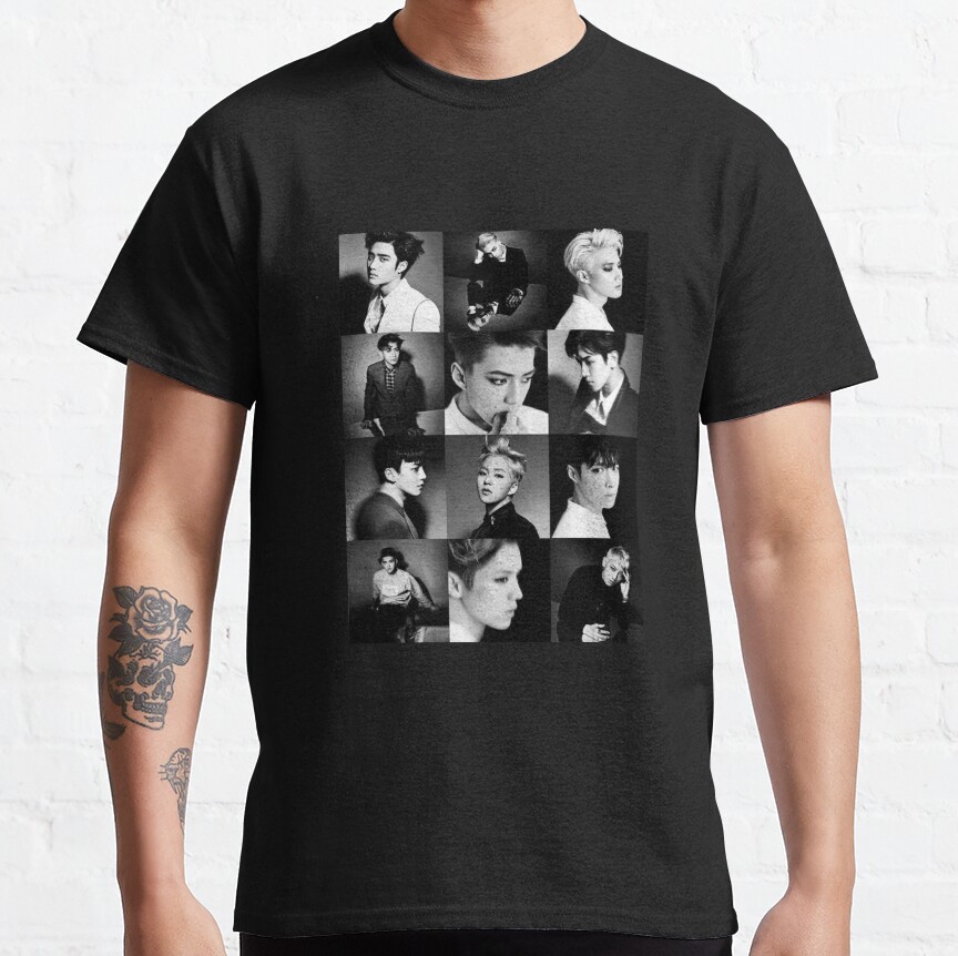 Exo Overdose Black And White T-Shirt - Image 4