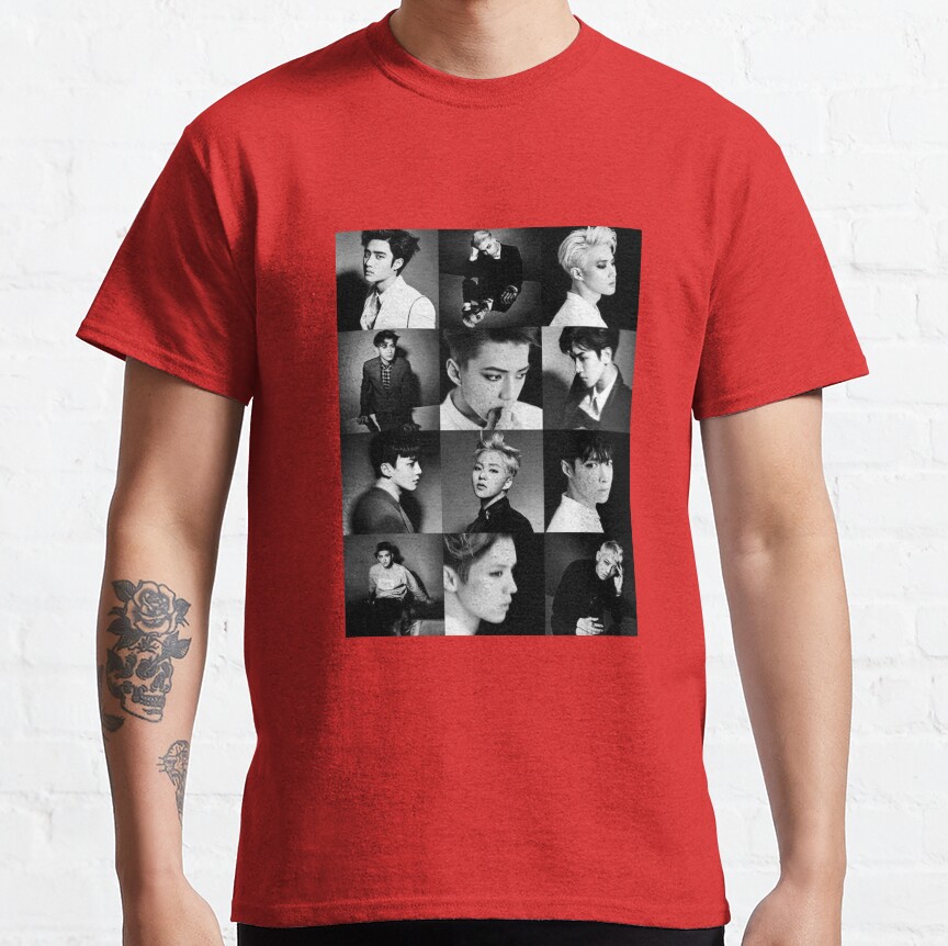 Exo Overdose Black And White T-Shirt - Image 3
