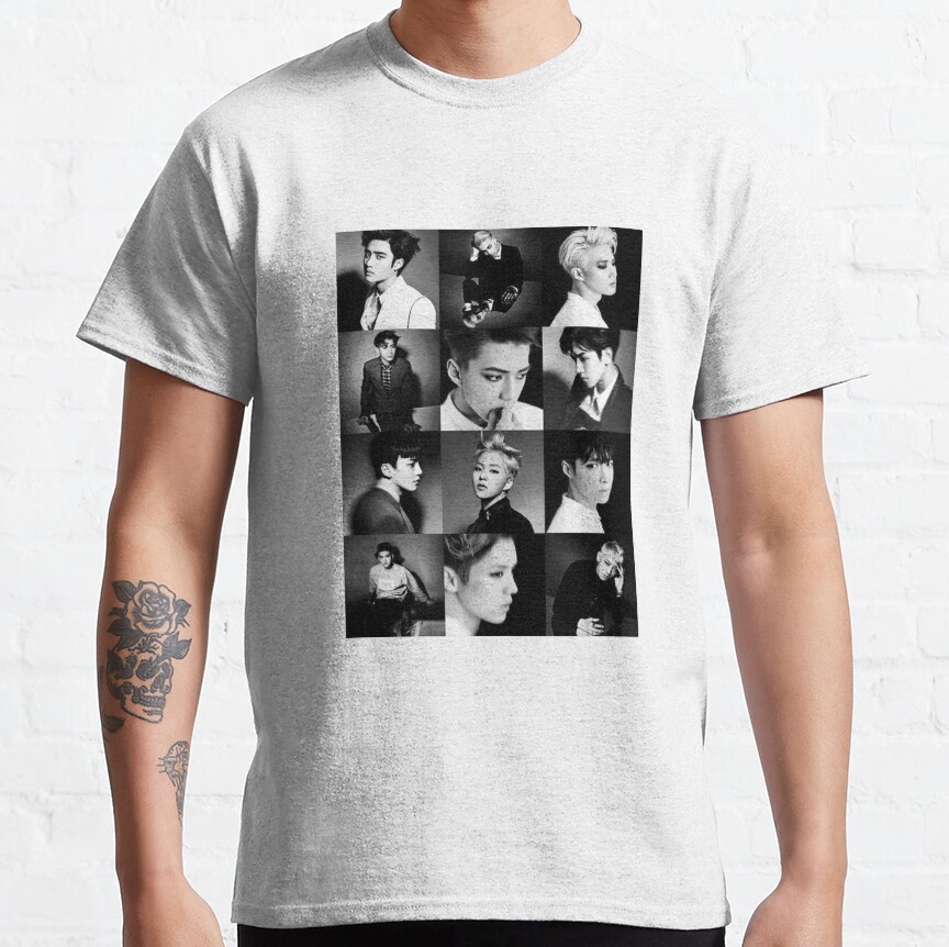 Exo Overdose Black And White T-Shirt - Image 5