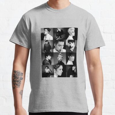 Alternative view of Exo Overdose Black And White T-Shirt