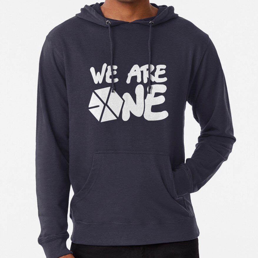 Exo We Are One White Font Hoodie - Image 2