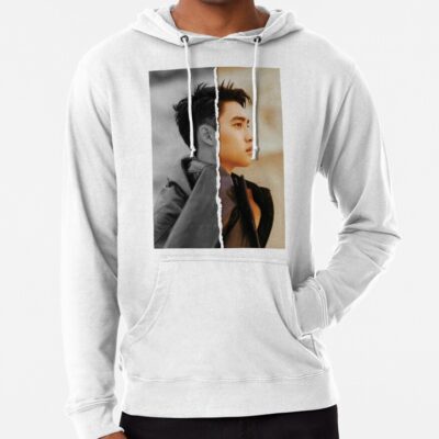 Alternative view of Exo D O Divided Photo Hoodie