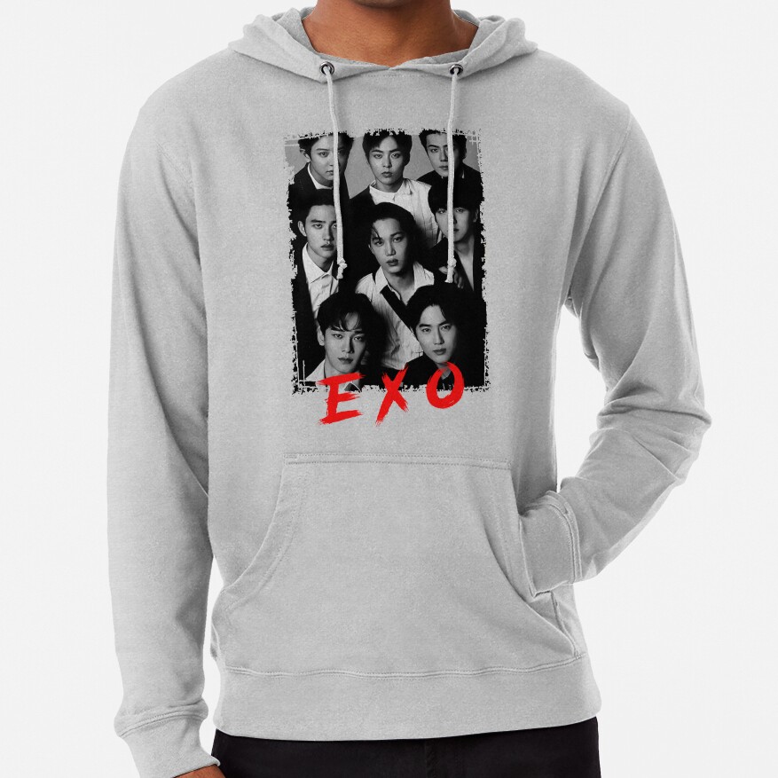 Exo Kpop Group Members Hoodie - Image 5