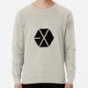ssrcolightweight sweatshirtmensoatmeal heatherfrontsquare productx1000 bgf8f8f8 2 - EXO UK Shop