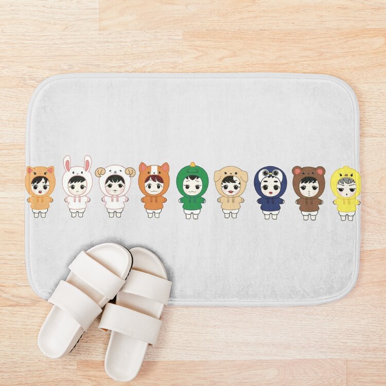 Exo Cutie Babies In Onesies Bath Mat - Image 3