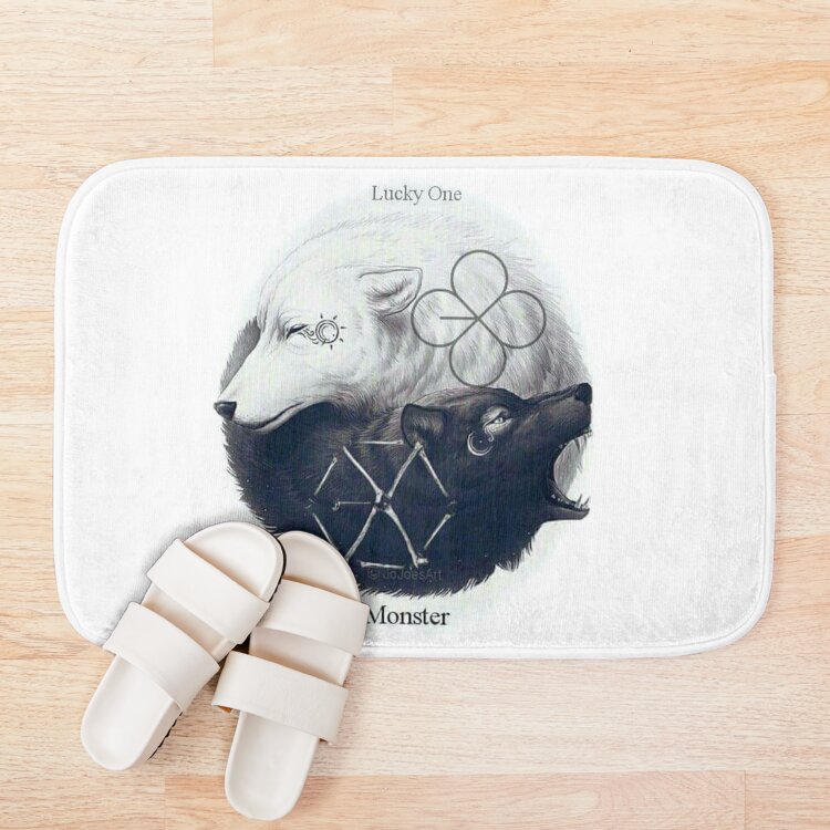 Exo Wolf Luckyone Monster Bath Mat - Image 3
