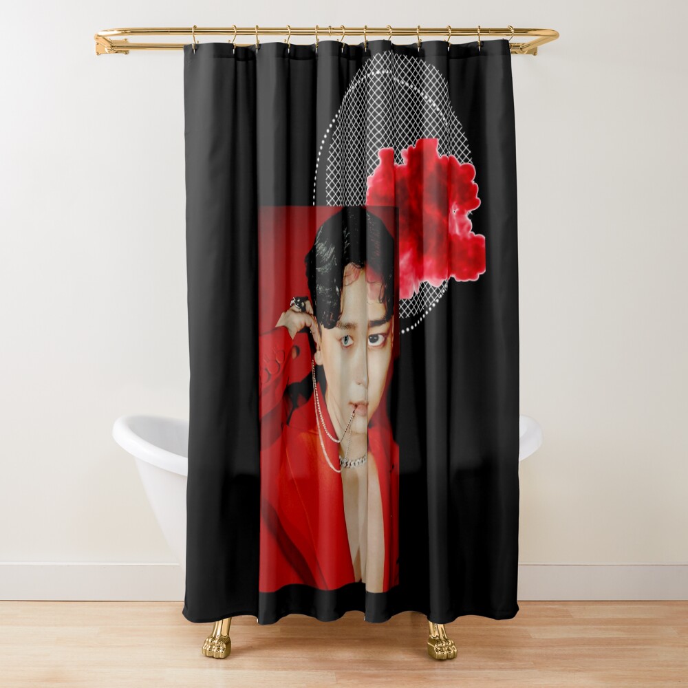 Chen Exo Obsession Shower Curtain