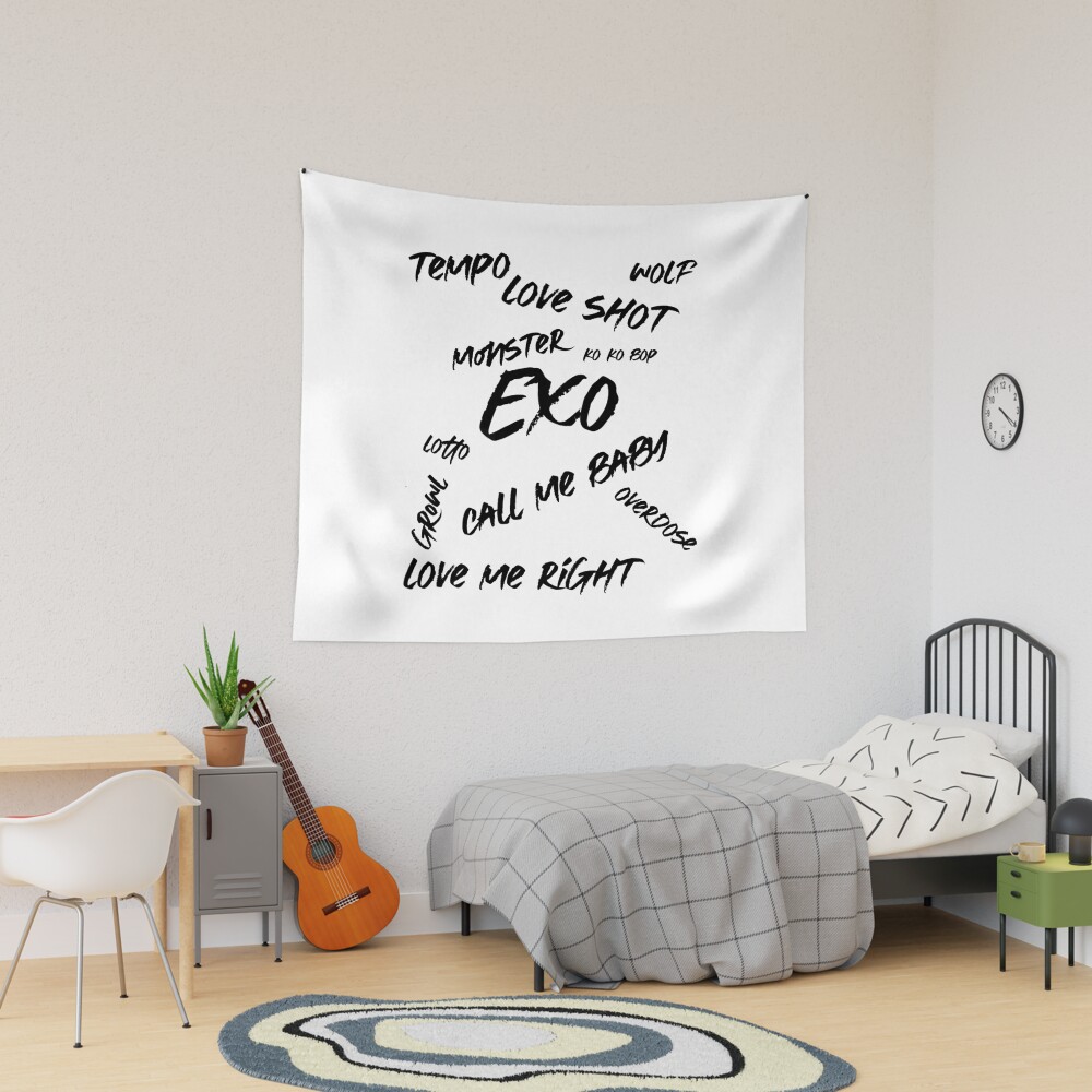 Exo Call Me Baby Love Shot Monster Ko Ko Bop Tapestry
