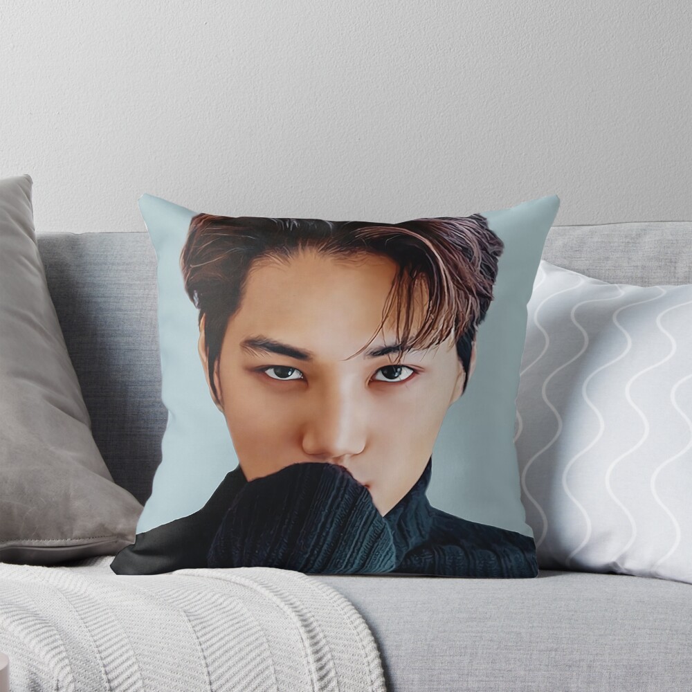 Kai Exo 2 Throw Pillow