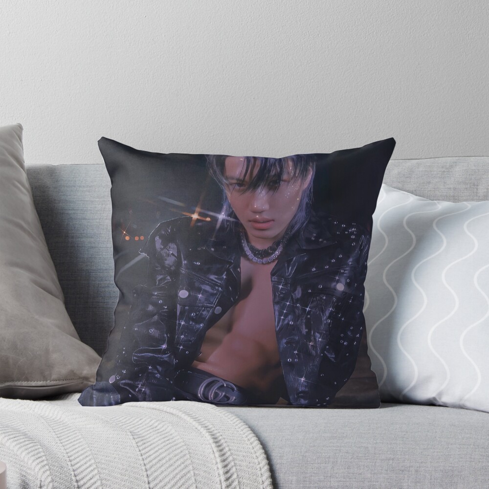 Kpop Group Exo Kai Mmmh Pillow Version Kai Vol One Throw Pillow