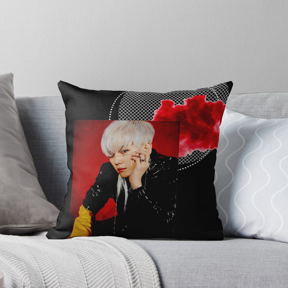 Baekhyun Exo Obsession Throw Pillow